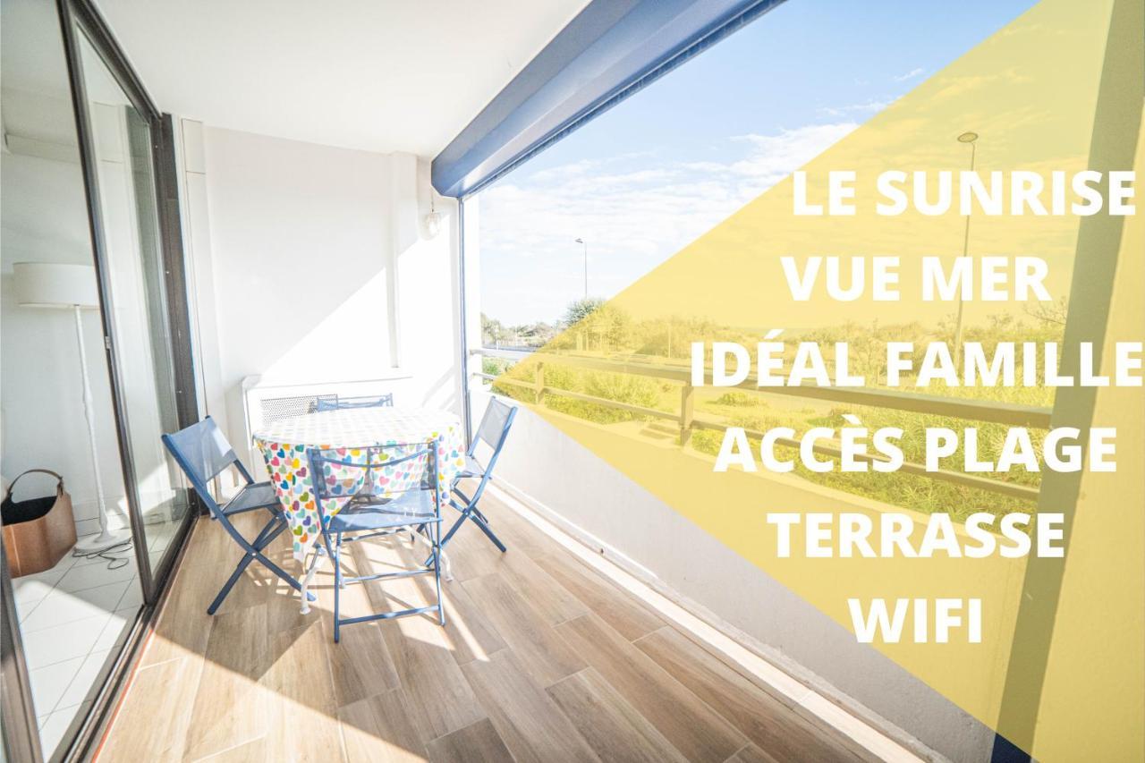 NEW LE SUNRISE Accès Plage- Spacieux-2 Terrasses-Wifi - CONFORT - CoHôteConciergerieLaGrandeMotte La Grande-Motte Exterior foto