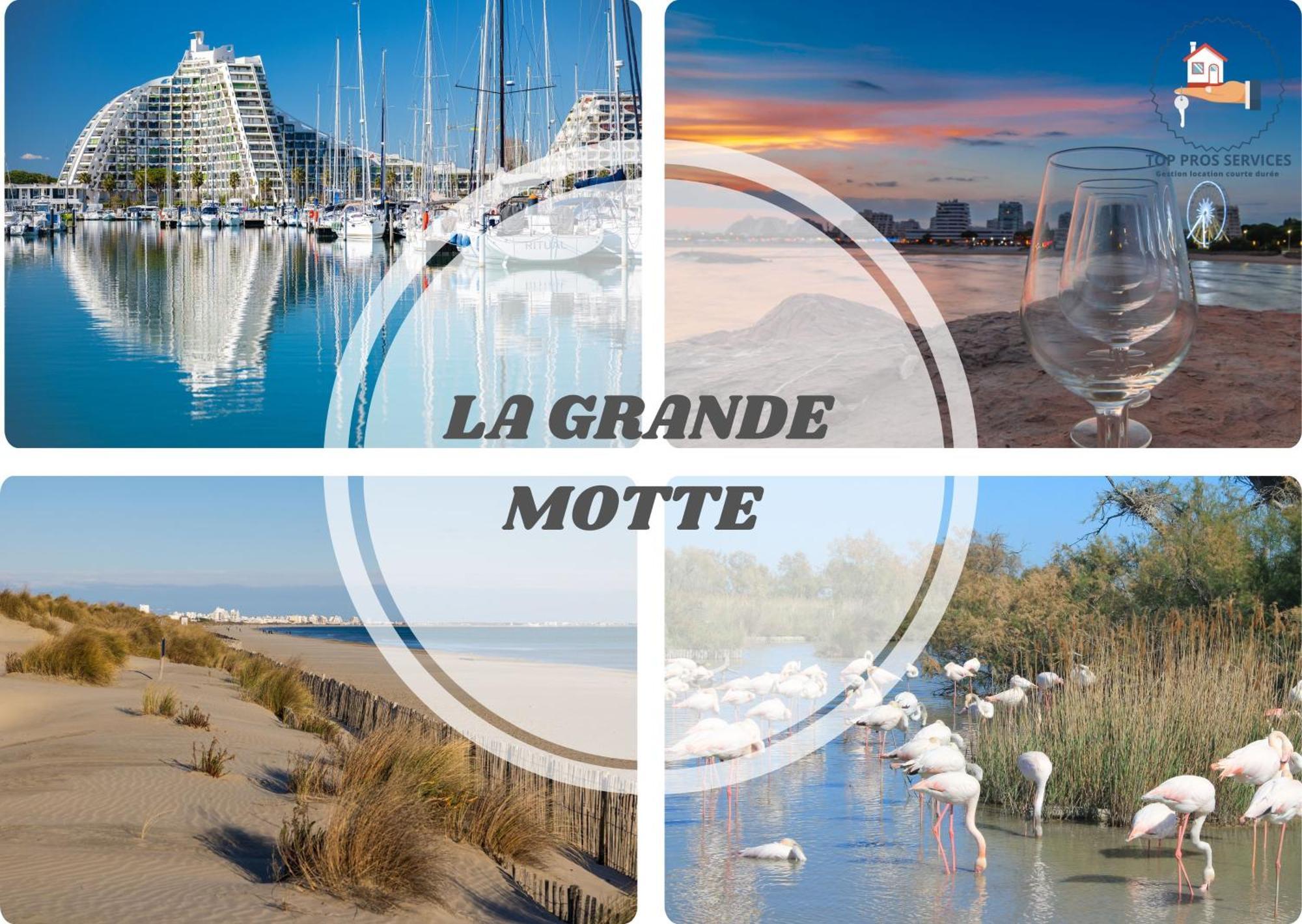 NEW LE SUNRISE Accès Plage- Spacieux-2 Terrasses-Wifi - CONFORT - CoHôteConciergerieLaGrandeMotte La Grande-Motte Exterior foto